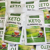 WelnessWays Keto Slimming Tea ? 28 Day Detox | Weight Loss & Fat Burn Herbal Tea | 28 Tea Bags | Natural Body Cleanse & Metabolism Booster | 2.96oz / 84g