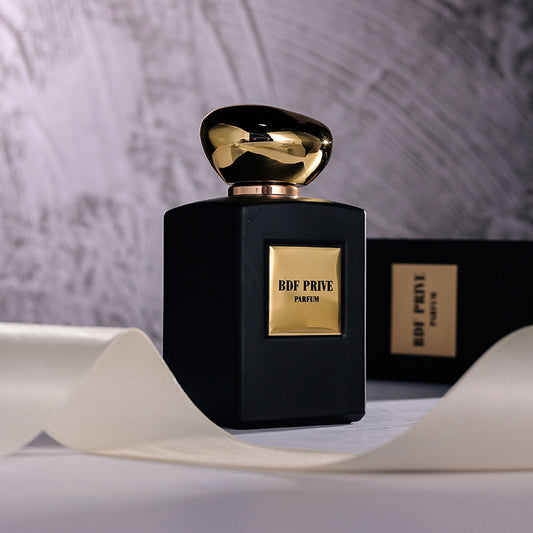 BDF Prive Parfum | Luxury Matte Black & Gold Fragrance - Organic Wellness Hub