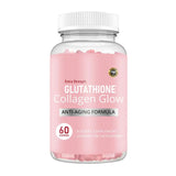 Extra Strength Glutathione Collagen Glow Gummies | Anti-Aging Formula | 60 Gummies | FDA Approved | Lab Tested | Skin Brightening | Organic Wellness Hub