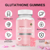 Extra Strength Glutathione Collagen Glow Gummies | Anti-Aging Formula | 60 Gummies | FDA Approved | Lab Tested | Skin Brightening | Organic Wellness Hub