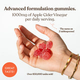 Apple Cider Vinegar Gummies with B12 & Folic Acid -- Digestion, Weight & Energy Support | 60 Count | Organic Wellness Hub