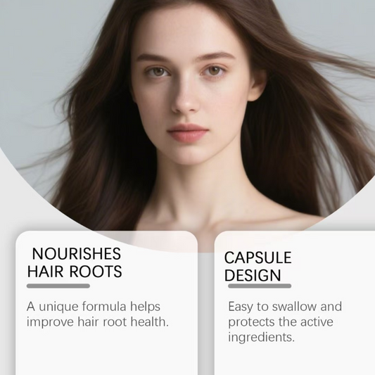 Root Revive Capsules - Hair Growth Support with Black Seed, Pumpkin Seed & Bamboo Extract (60ct) | Organic Wellness Hub