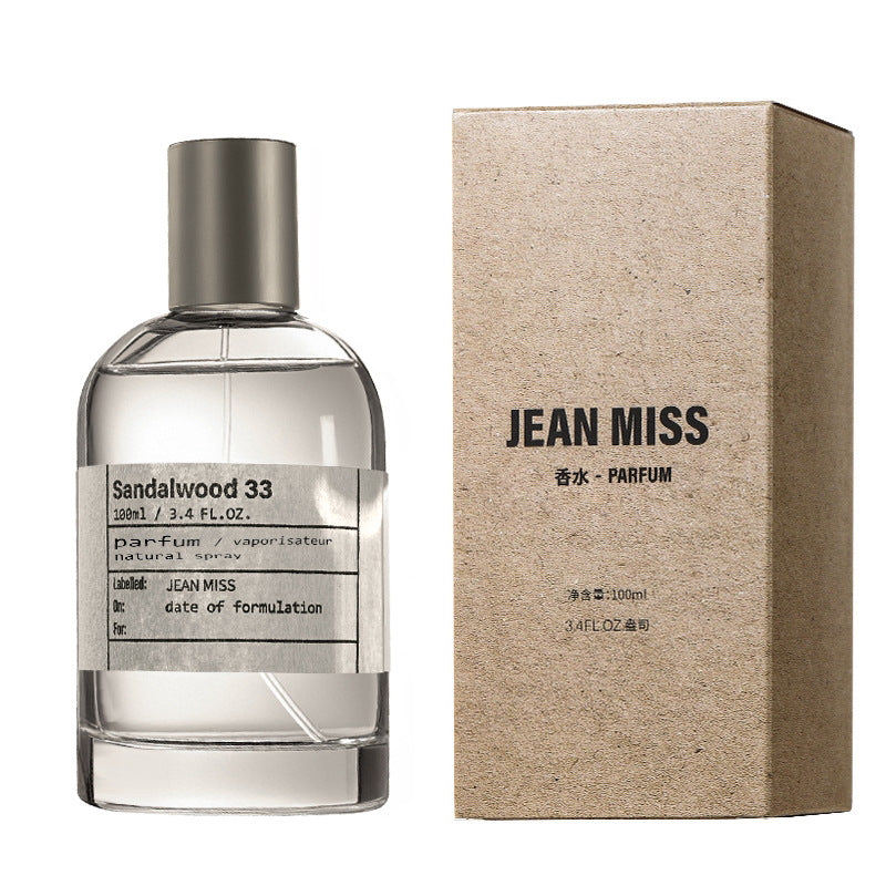Jean Miss Sandalwood 33 Perfume 100ml | Organic Wellness Hub