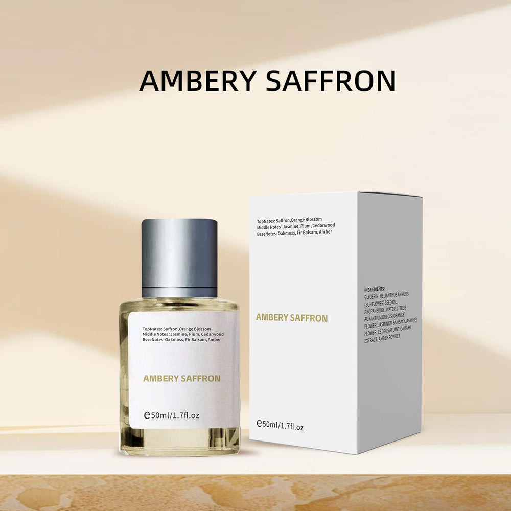 Ambery Vanilla Eau De Parfum 50ml | Long Lasting Vanilla Amber Perfume | Organic Wellness Hub