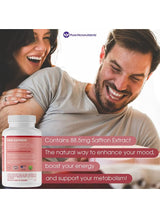 Pure Saffron Extract Supplement 60 Capsules - Premium Mood & Wellness Support | Organic Wellness Hub