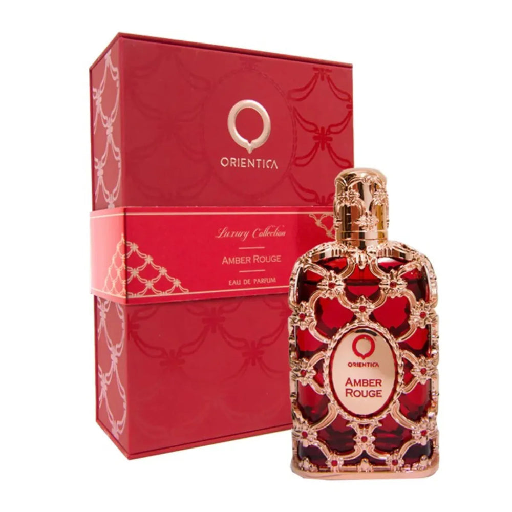 Orientica Amber Rouge Eau De Parfum 80ml | Luxury Long-Lasting Unisex Perfume | Organic Wellness Hub