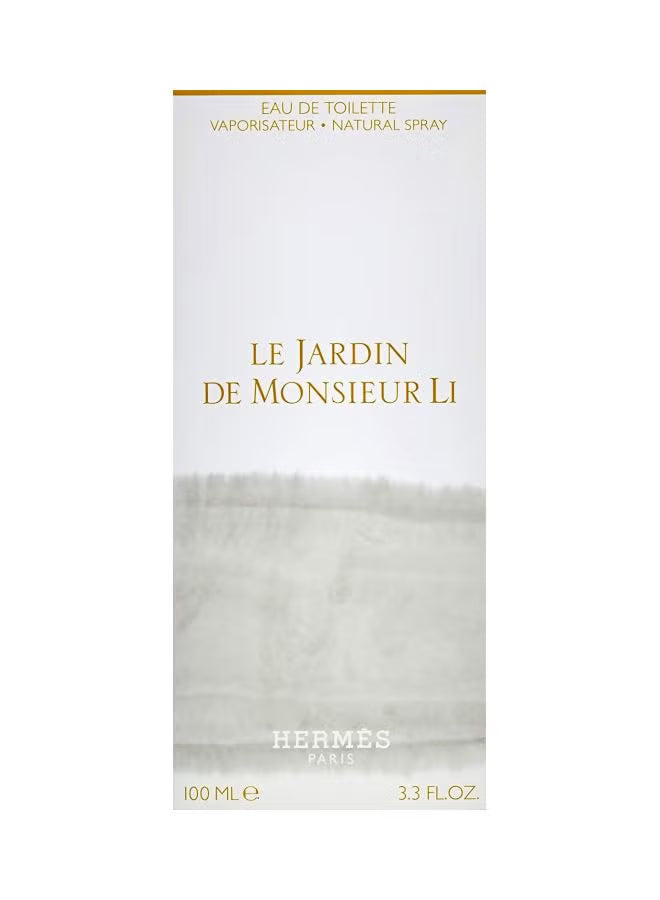 Hermès Le Jardin de Monsieur Li Eau de Toilette 100ml | Luxury Citrus Floral Perfume | Organic Wellness Hub