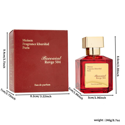 مويسون بوسيات روج 504 ماء عطر 70 مل | عطر العنبر الأحمر - مركز العافية العضوي