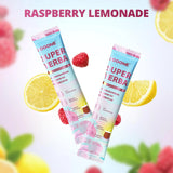 BOOONE Super Yerba Mate Drink Mix - Raspberry Lemonade | Ashwagandha, Vitamin D3 & Magnesium | Low Sugar Energy | 30 Single-Serve Packets | Natural Focus & Vitality Boost