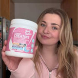 Women's Creatine Monohydrate Powder 5000mg + BCAAs, Collagen, Myo-Inositol | All-in-One | 269g | Organic Wellness Hub