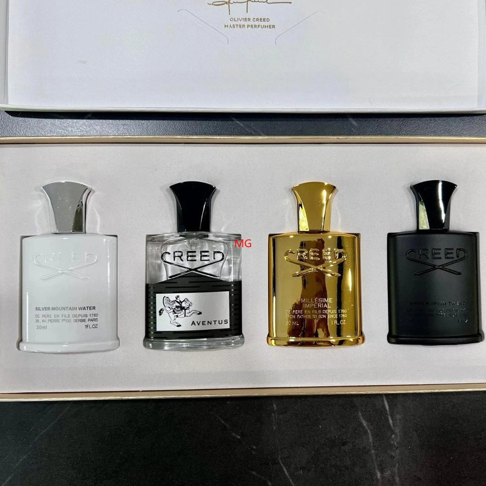 Creed 4-Piece Miniature Gift Set 30ml Each | Authentic Luxury Perfume - Organic Wellness Hub USA