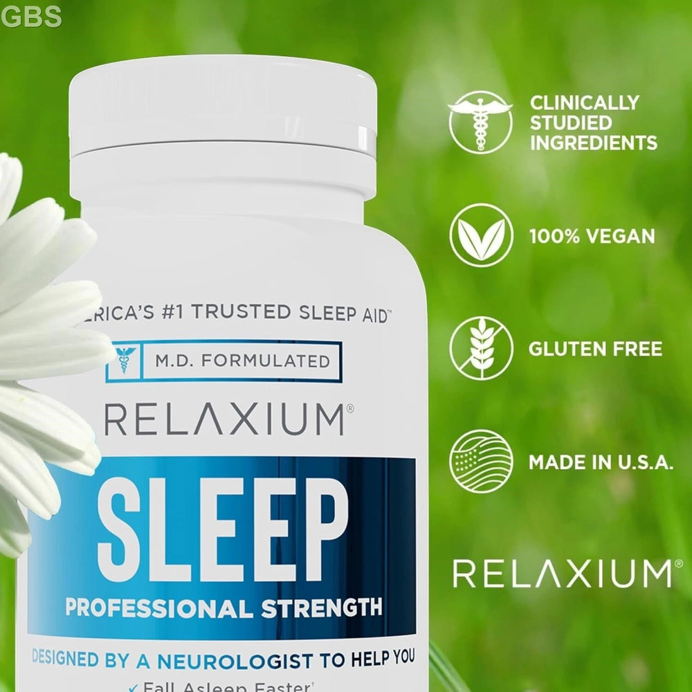Relaxium Sleep 3-Pack – M.D. Formulated Natural Sleep Aid | Organic Wellness Hub